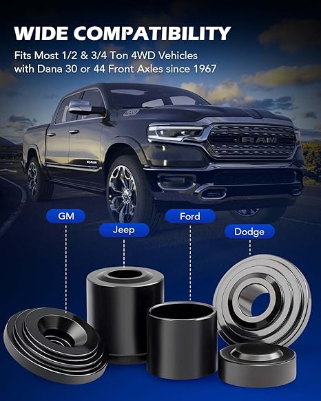 Orion Motor Tech Ball Joint Press Kit, Heavy Duty Ball Joint Removal Tool Kit with 4x4 Adapters, for Most 2WD and 4WD Cars and Light Trucks - Image 3